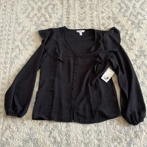 NWT Black Blouse